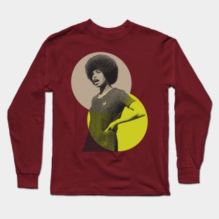 Angela Davies Long Sleeve T-Shirt